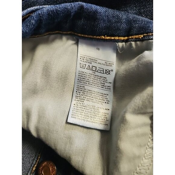 Womans Old Navy Denim Shorts Size 16‎ - Picture 3 of 6